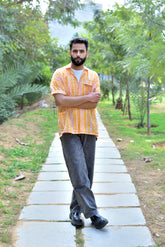 Oversized Maze Kantha T-Shirt