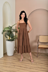 Cocoa Tier Dress