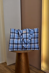 Checkered Tote Bag