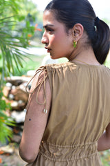 Cinnamon Drawstring Top