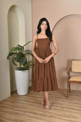Cocoa Tier Dress