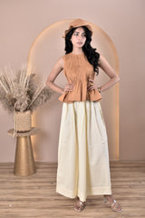 Tuck Maxi Skirt