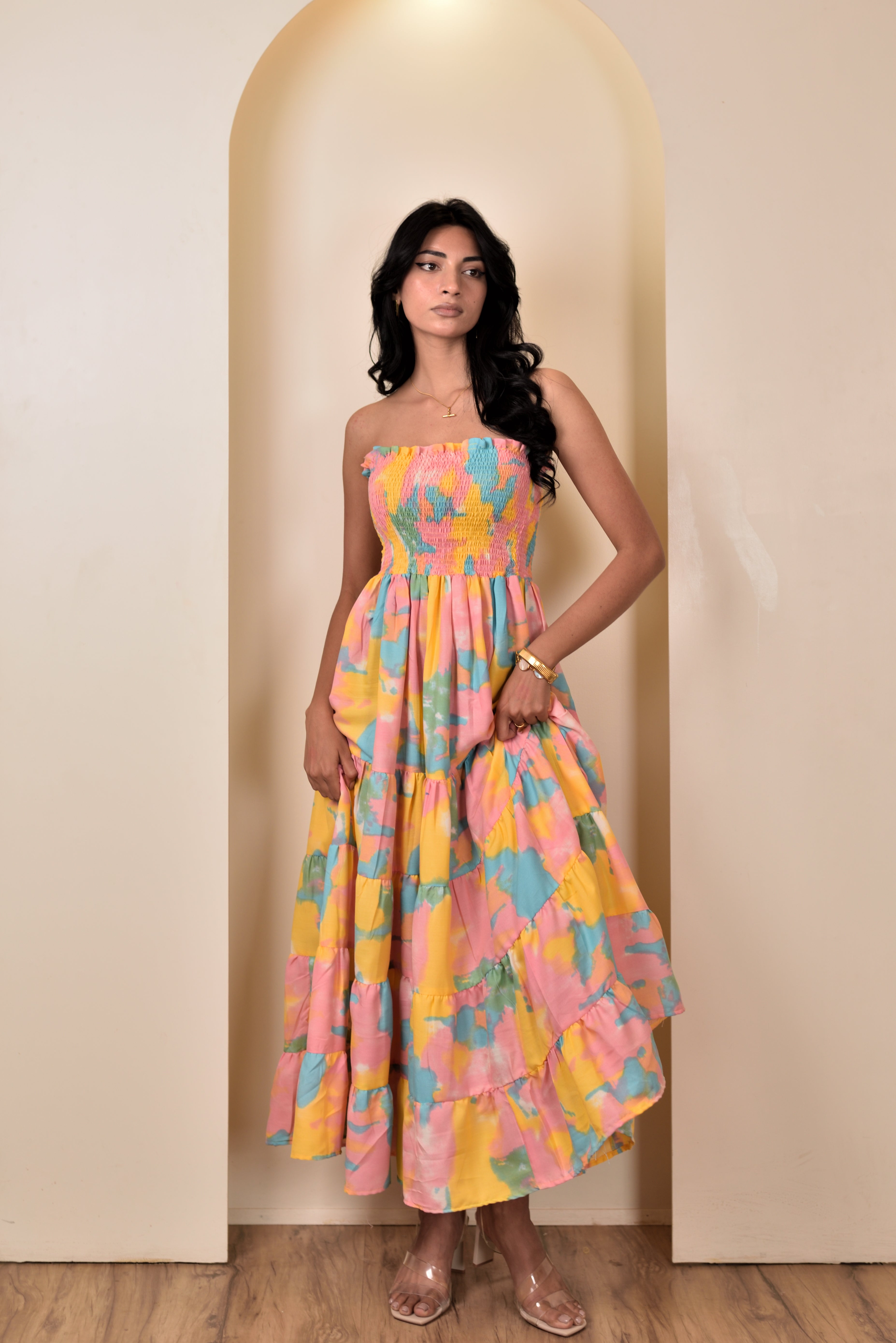 Sunset Sorbet Dress