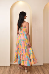 Sunset Sorbet Dress