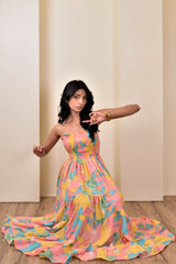 Sunset Sorbet Dress