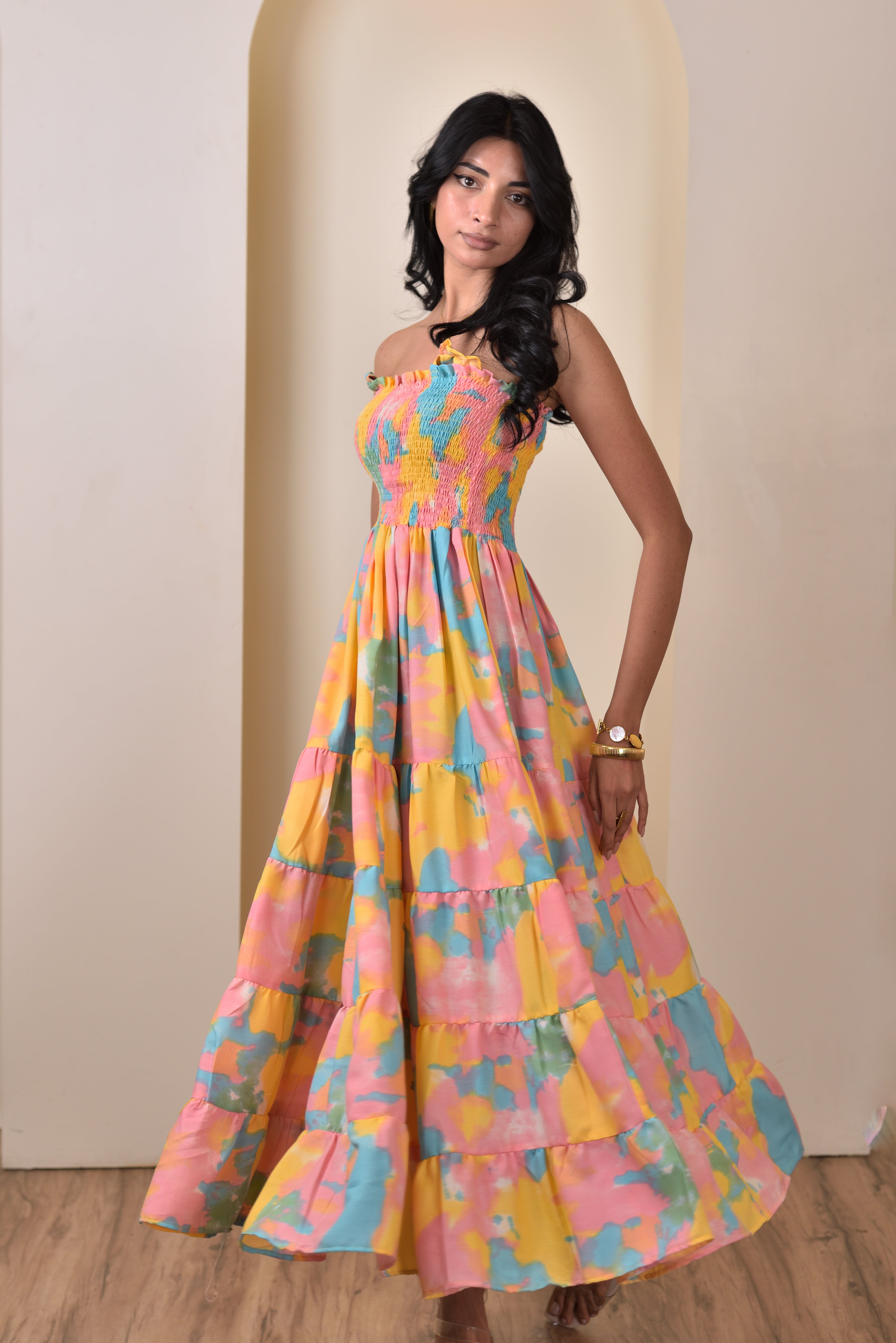 Sunset Sorbet Dress